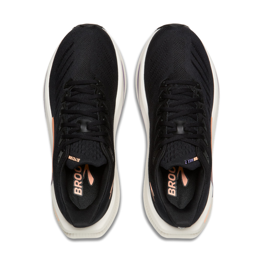 Brooks Women's Glycerin Max 2 007 Black/Peach/Clear top