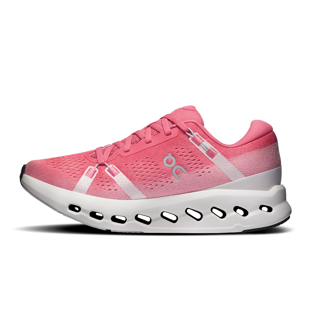 On Running Women's Cloudsurfer 2 5085 Camellia/Ivory medial