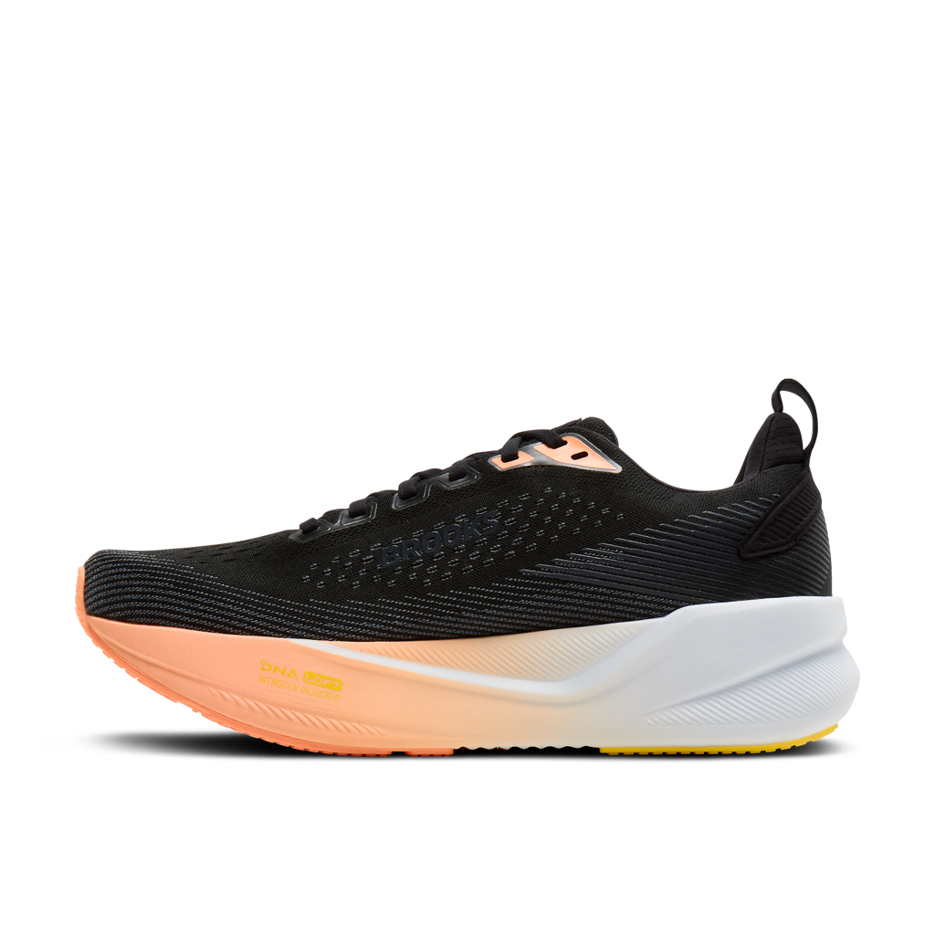 Women's Ghost Max 4 026 Black/Folkstone/CyberPeach medial