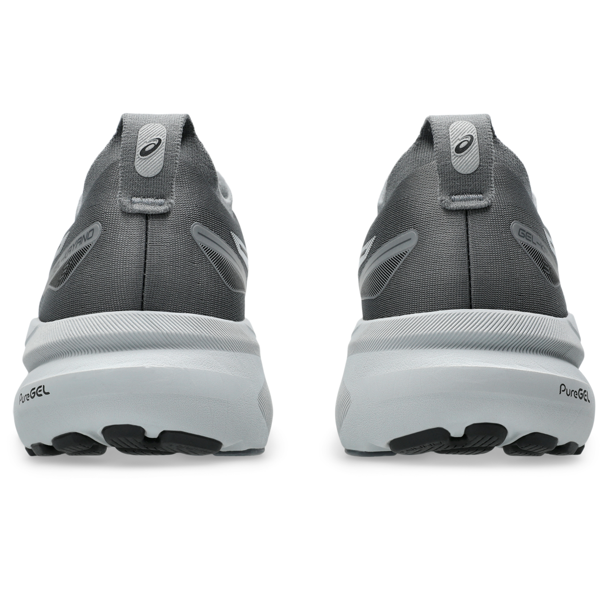 ASICS Men's Gel-Kayano 31 020 SteelGrey/PiedmontGrey heel