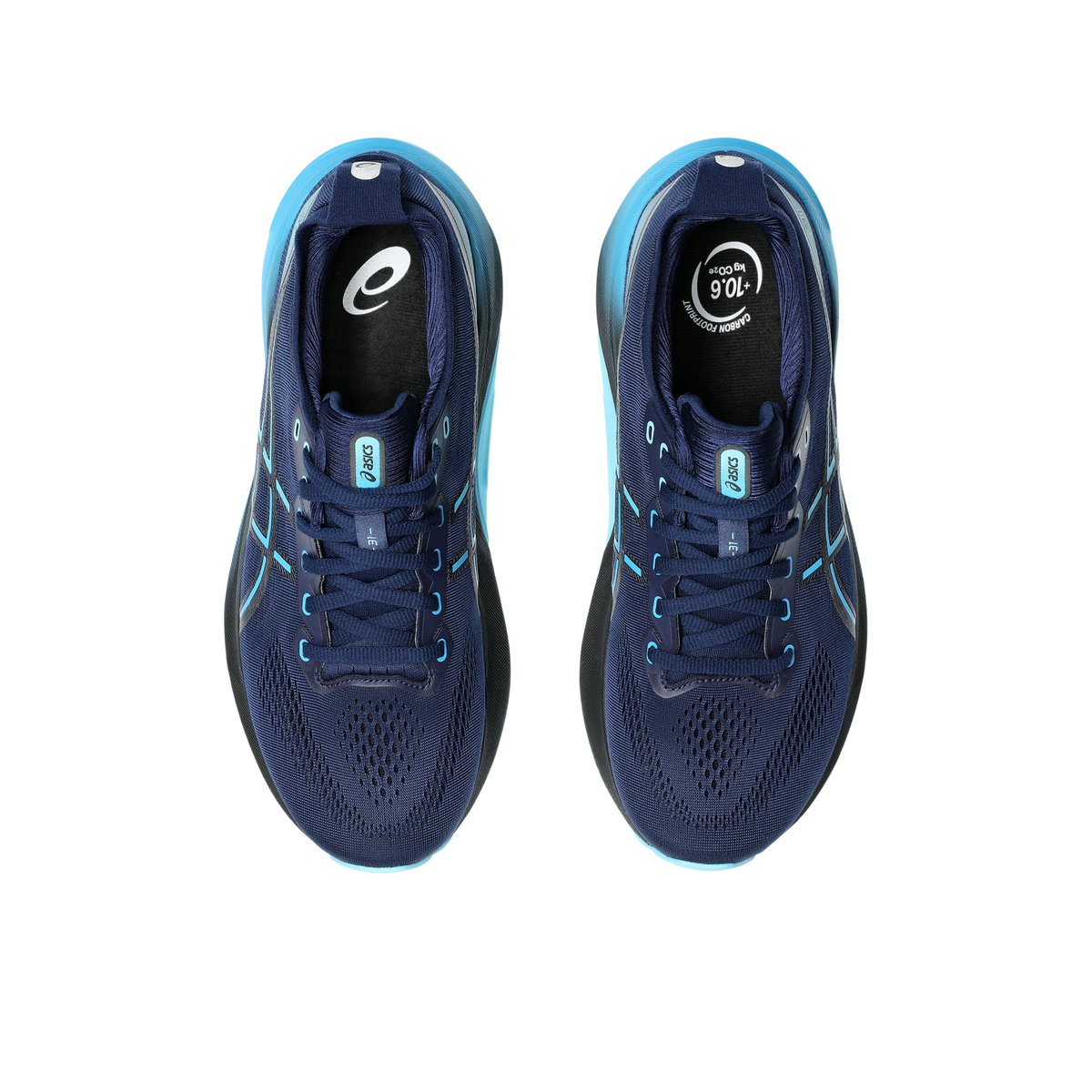 ASICS Men's Gel-Kayano 31 401 BlueExpanse/DigitalAqua top