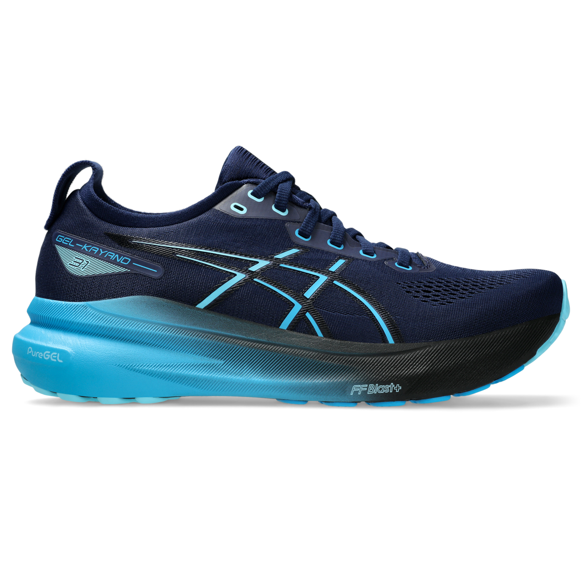 ASICS Men's Gel-Kayano 31 401 BlueExpanse/DigitalAqua lateral