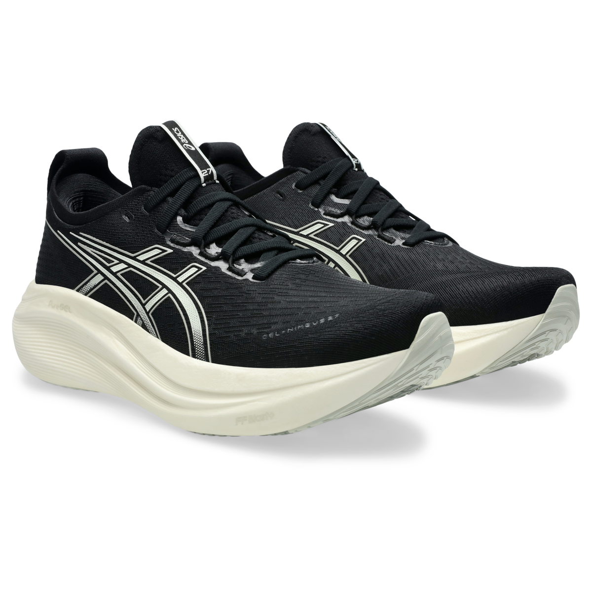 ASICS Men's Gel-Nimbus 27 002 Black/LakeGrey detail