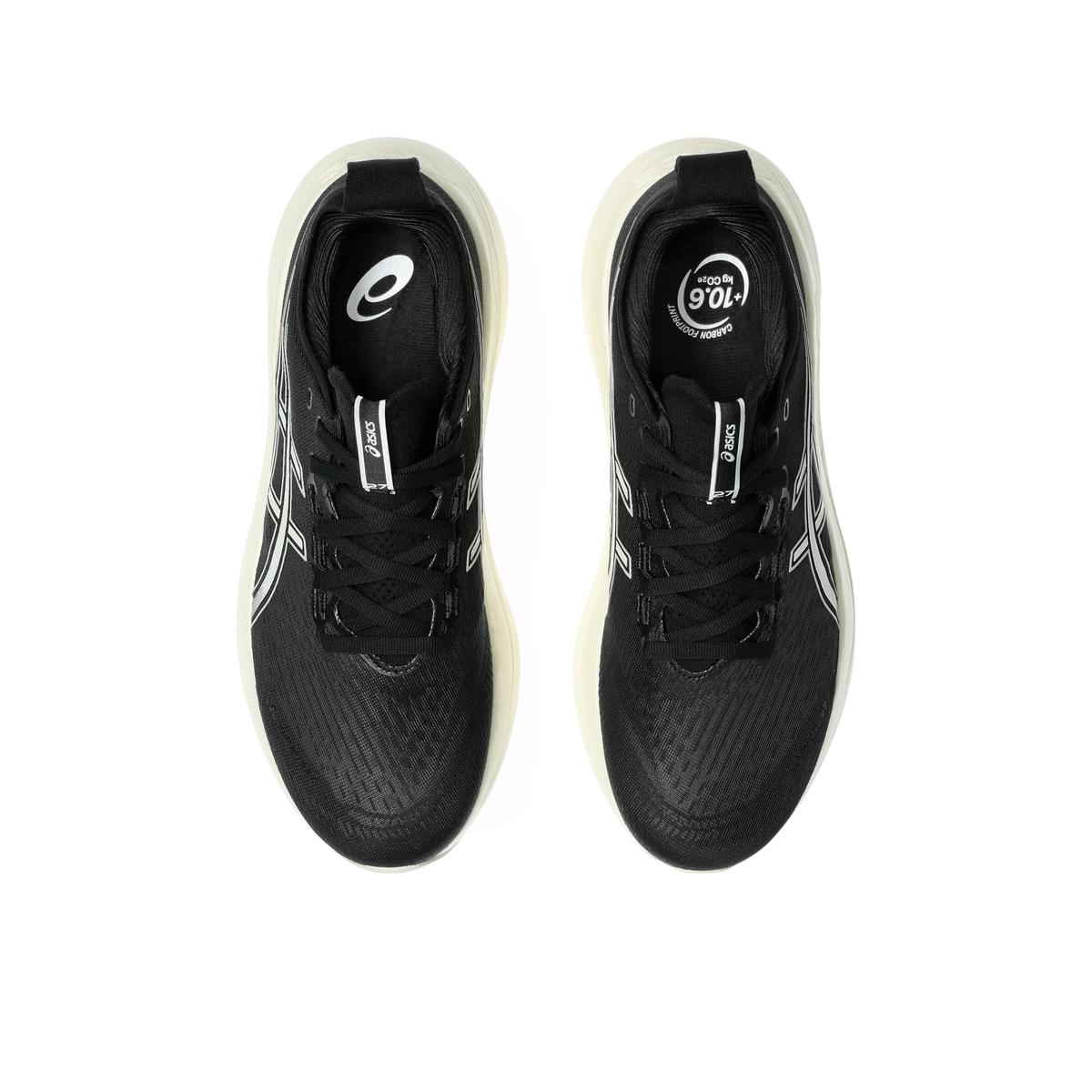 ASICS Men's Gel-Nimbus 27 002 Black/LakeGrey top