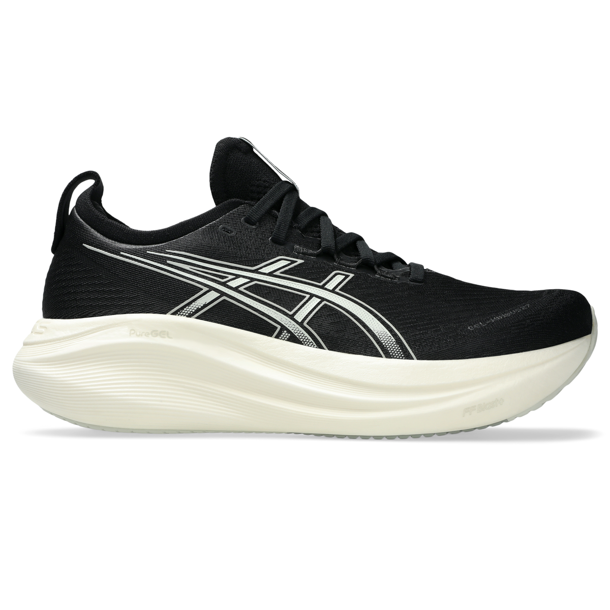 ASICS Men's Gel-Nimbus 27 002 Black/LakeGrey lateral