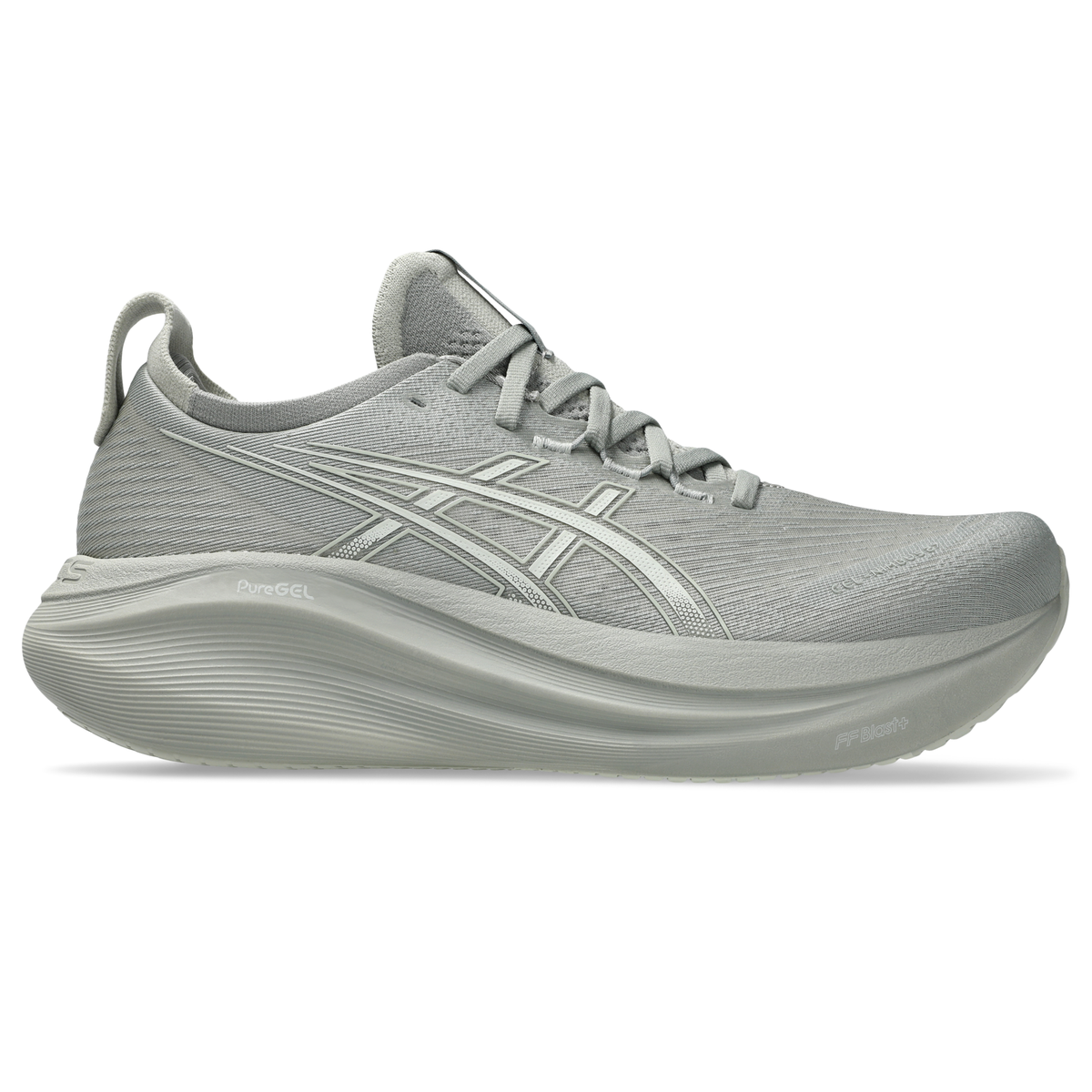 ASICS Men's Gel-Nimbus 27 020 SealGrey/LakeGrey lateral