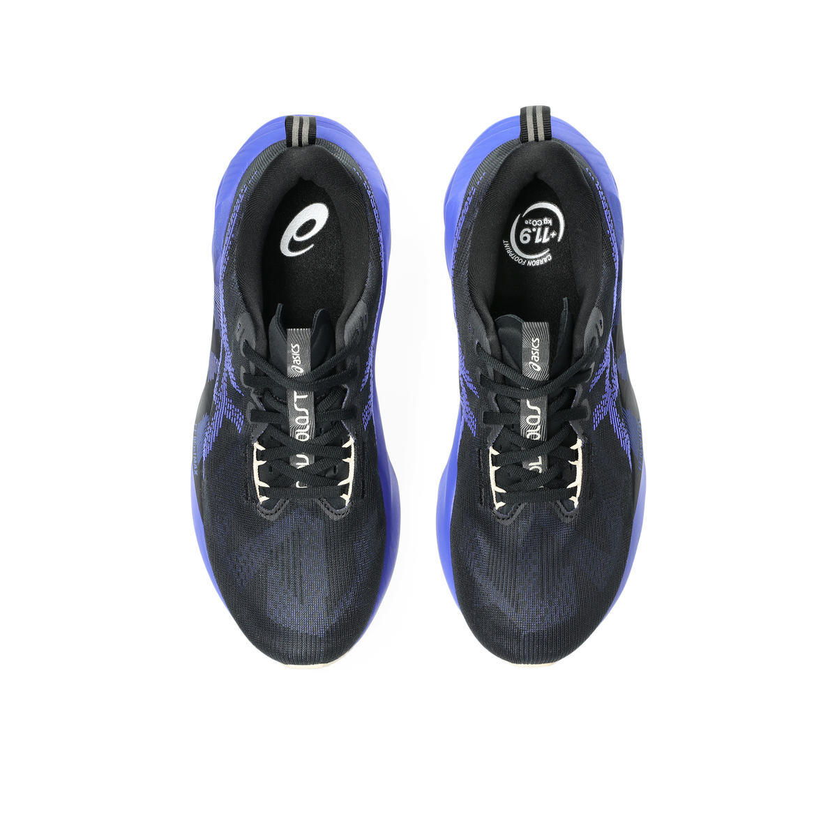 ASICS Men's Novablast 5 004 Black/CobaltBurst top