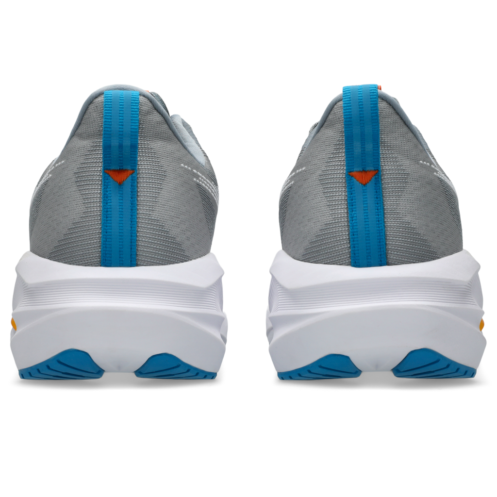 ASICS Men's Novablast 5 020 Gravel/White heel