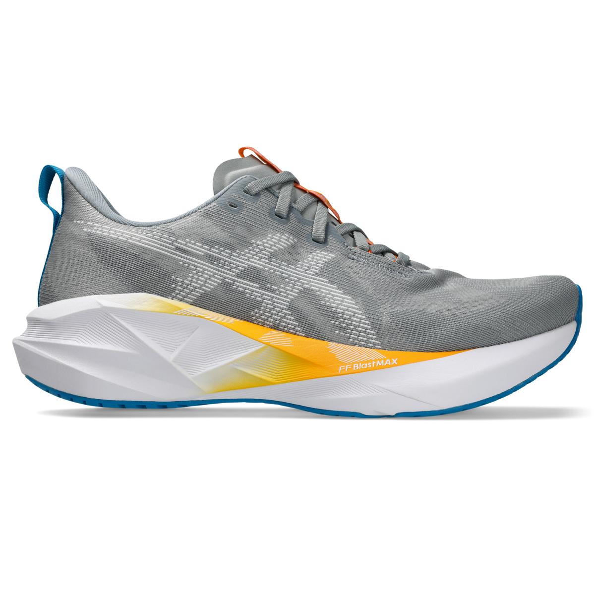 ASICS Men's Novablast 5 020 Gravel/White lateral