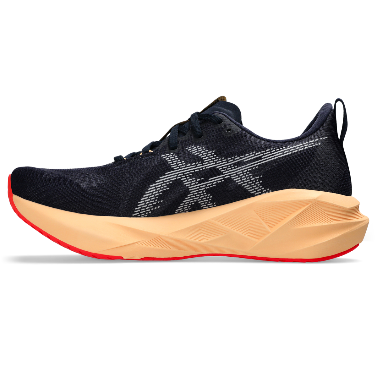 ASICS Men's Novablast 5 404 Midnight/OrangeGlow medial