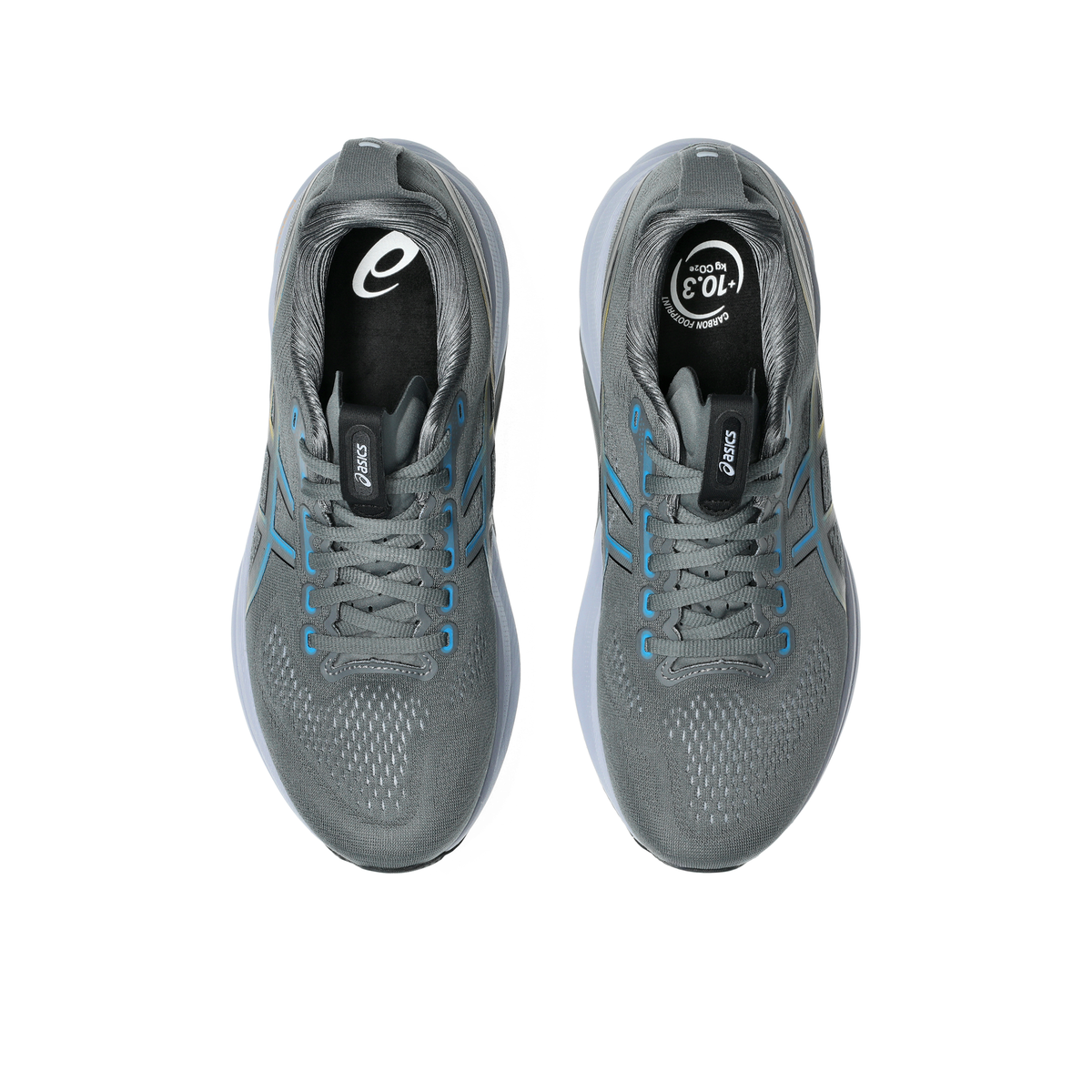 ASICS Men's Gel-Kayano 32 022 SteelGrey/AegeanBlue top