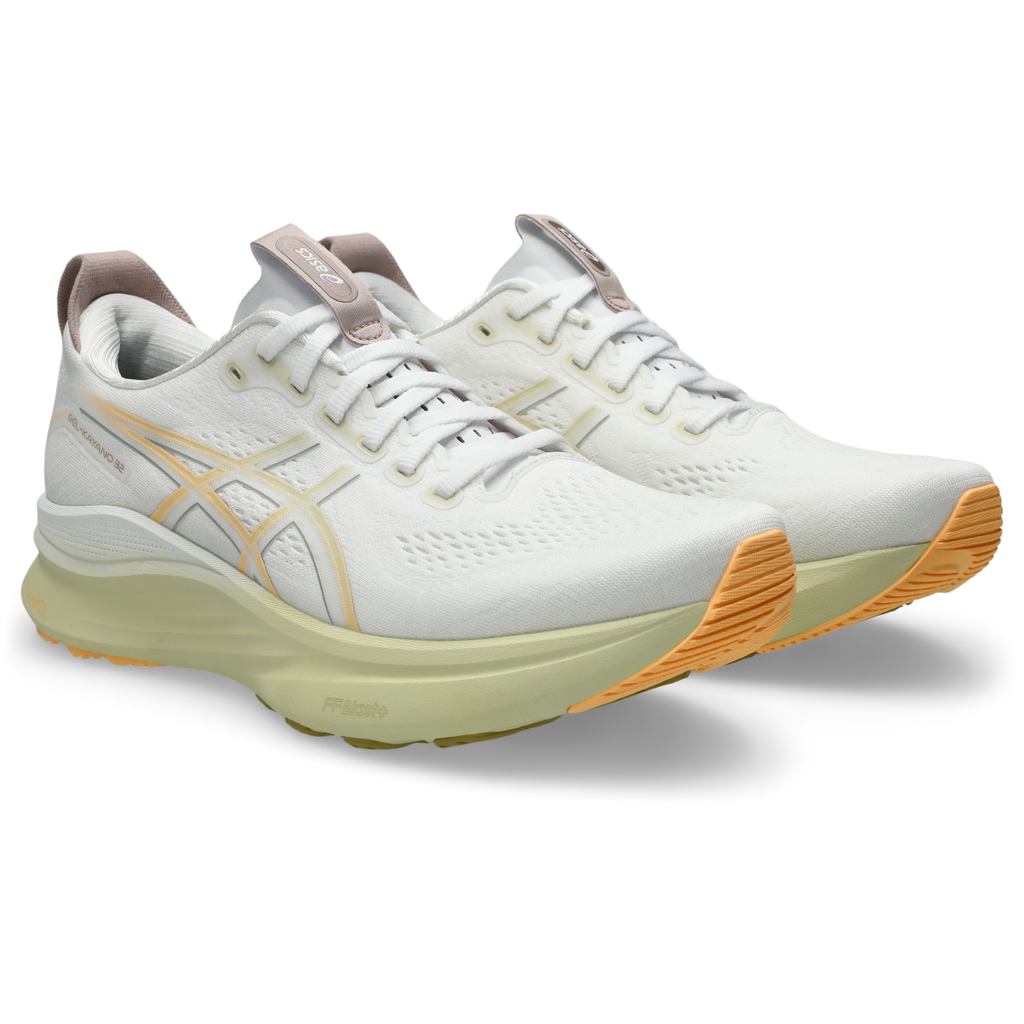 ASICS Men's Gel-Kayano 32 101 White/OrangeGlow detail