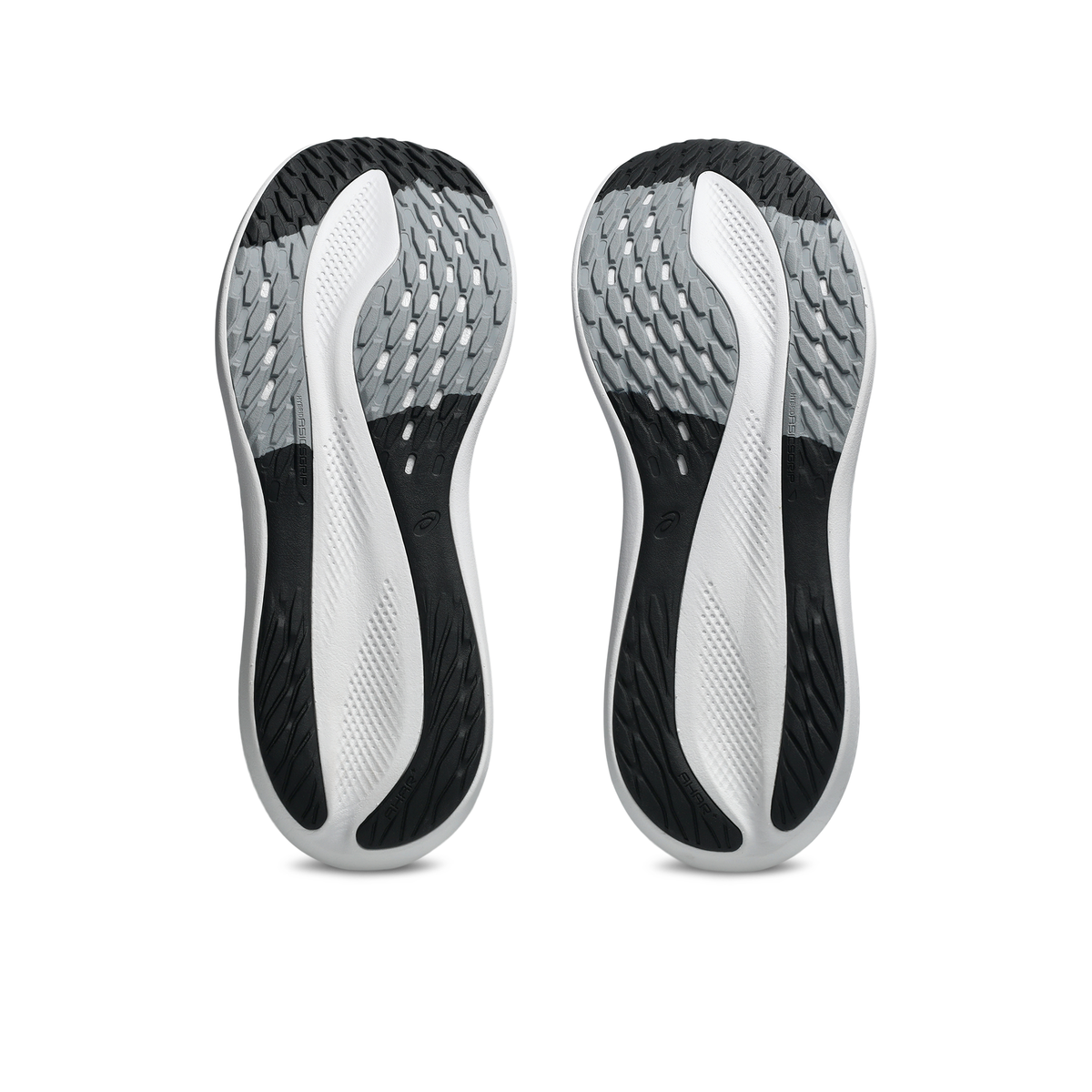 ASICS Men's GlideRide Max 2 001 Black/White outsole