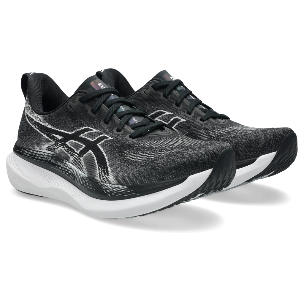ASICS Men's GlideRide Max 2 001 Black/White detail