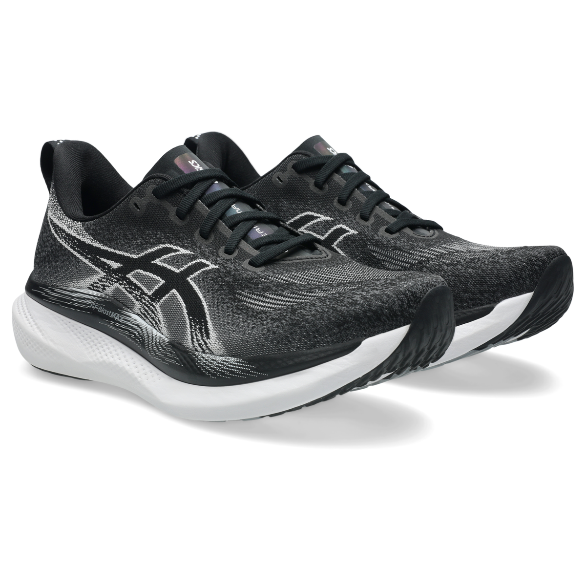 ASICS Men's GlideRide Max 2 001 Black/White detail