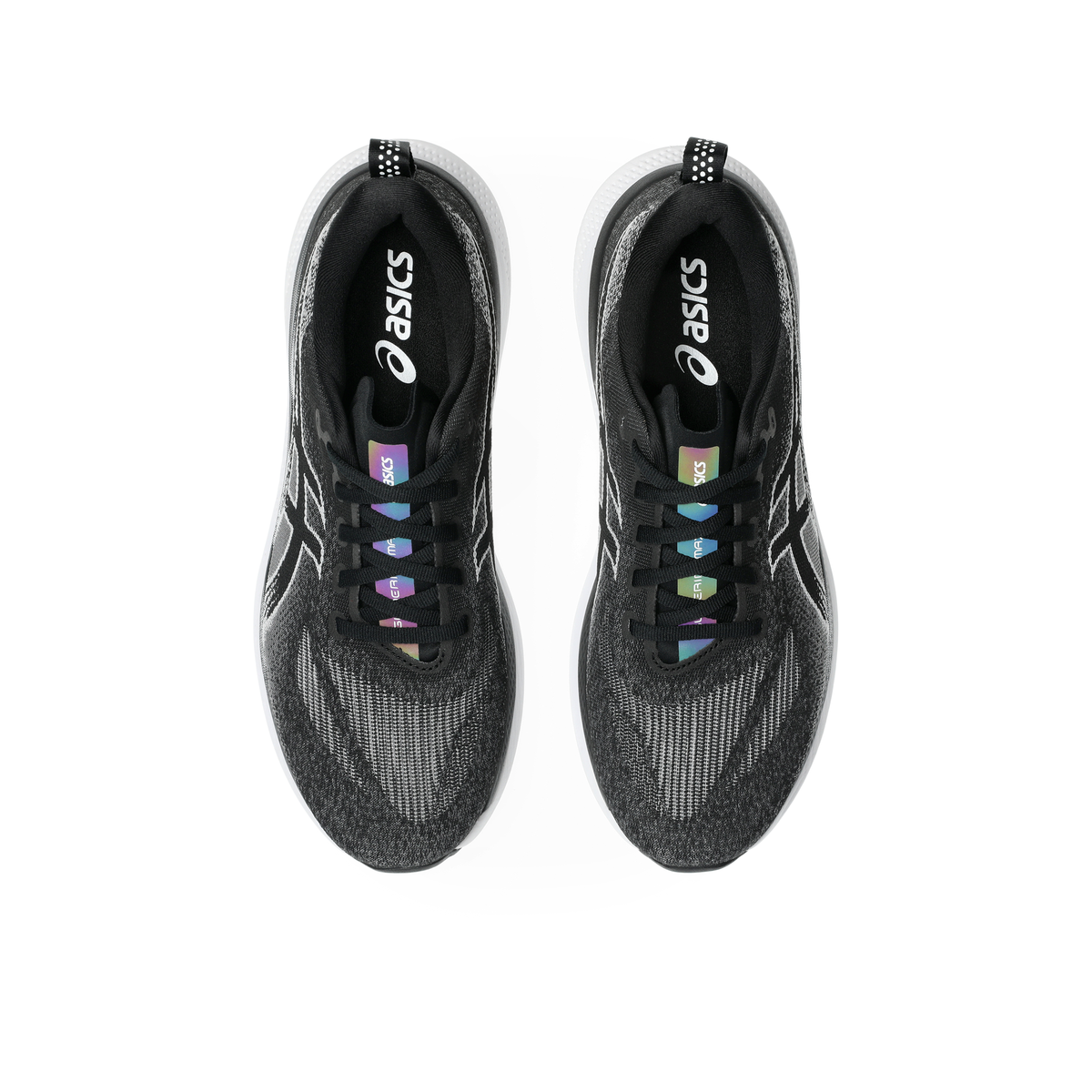 ASICS Men's GlideRide Max 2 001 Black/White top