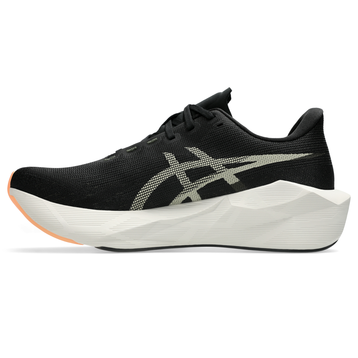 ASICS Men's Novablast 6 001 Black/Khaki medial