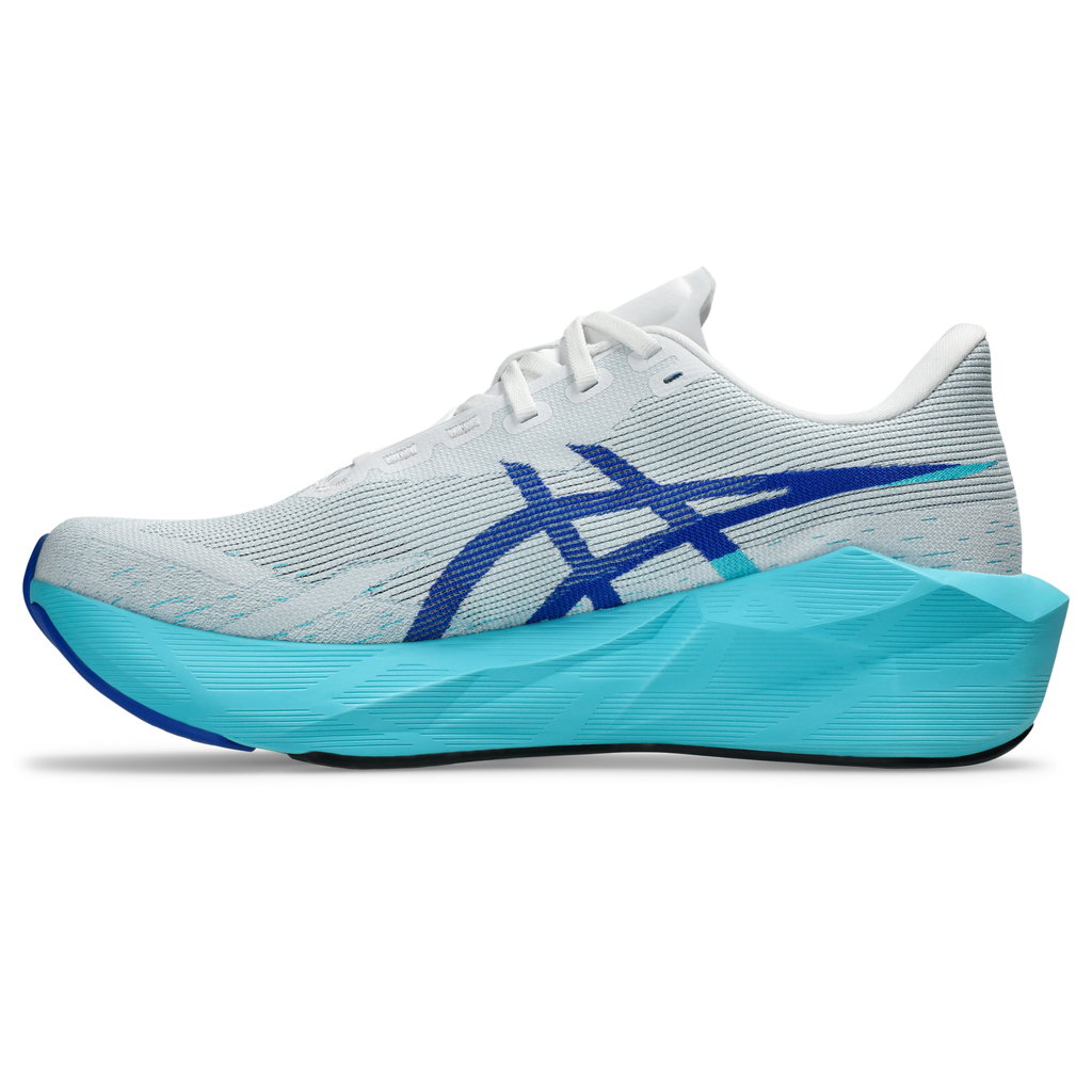 ASICS Men's Novablast 6 101 White/EnergyAqua medial