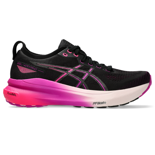 ASICS Women's Gel-Kayano 31 003 Black/BoldMagenta lateral