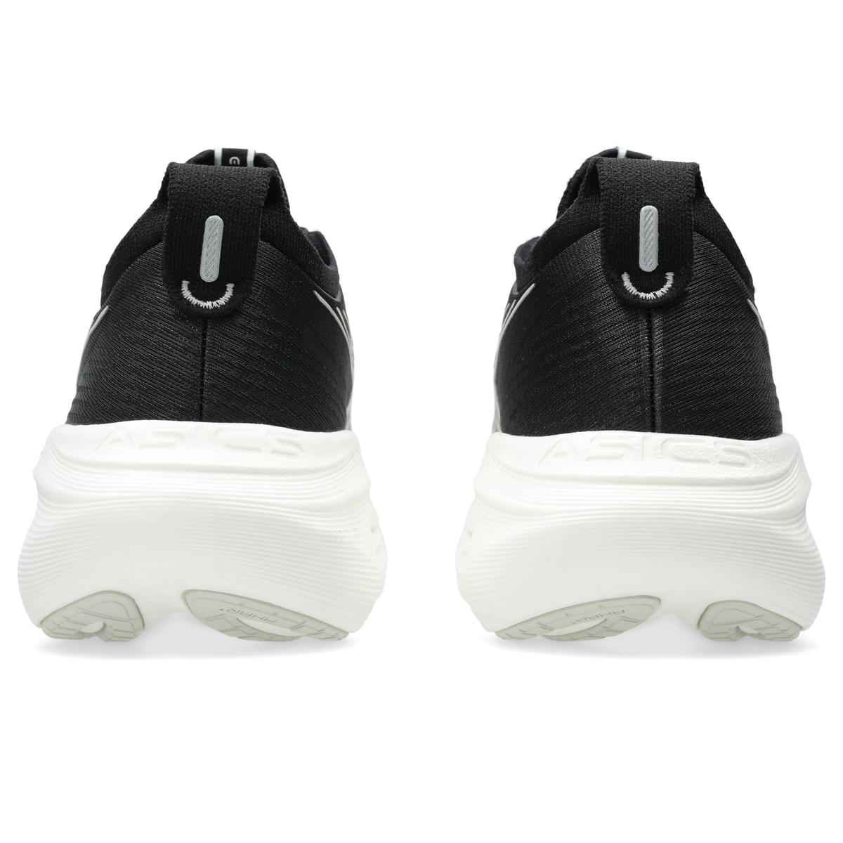 ASICS Women's Gel-Nimbus 27 002 Black/LakeGrey heel