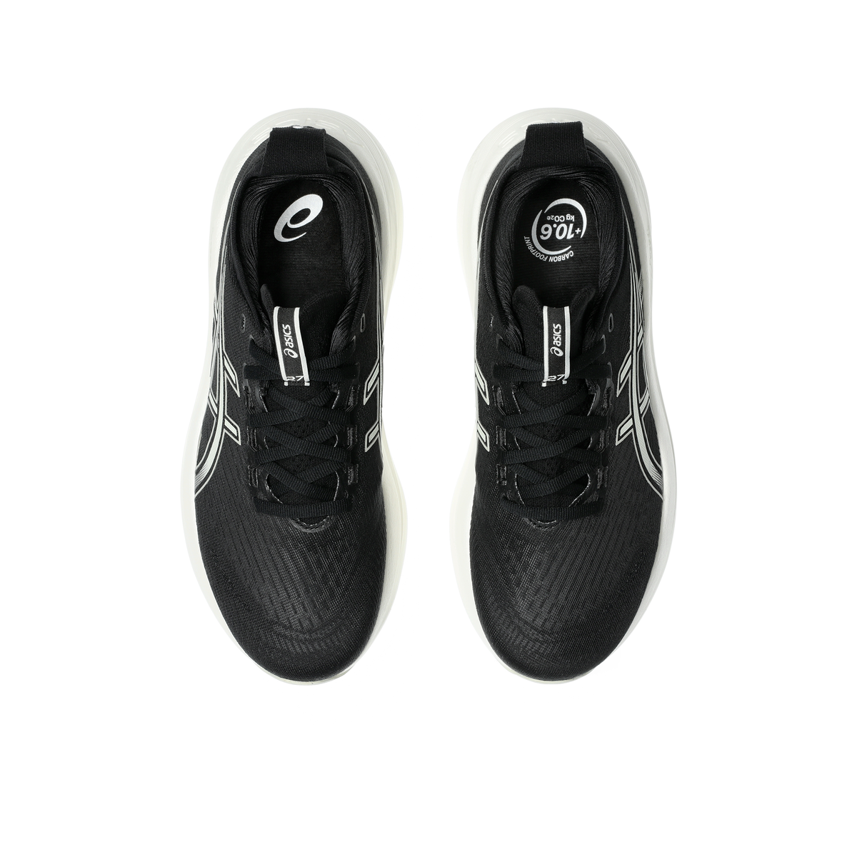 ASICS Women's Gel-Nimbus 27 002 Black/LakeGrey top