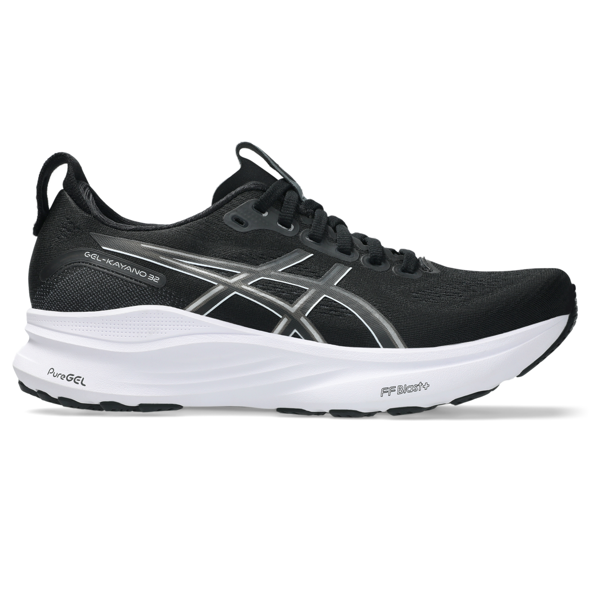 ASICS Women's Gel-Kayano 32 002 Black/White lateral