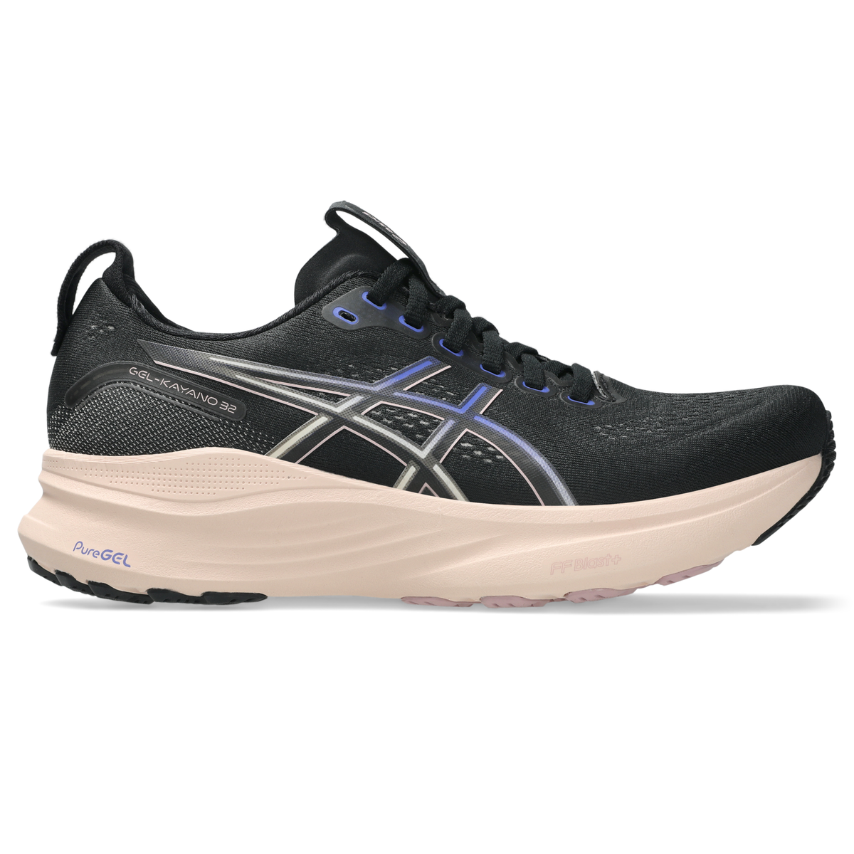 ASICS Women's Gel-Kayano 32 004 Black/PearlPink lateral