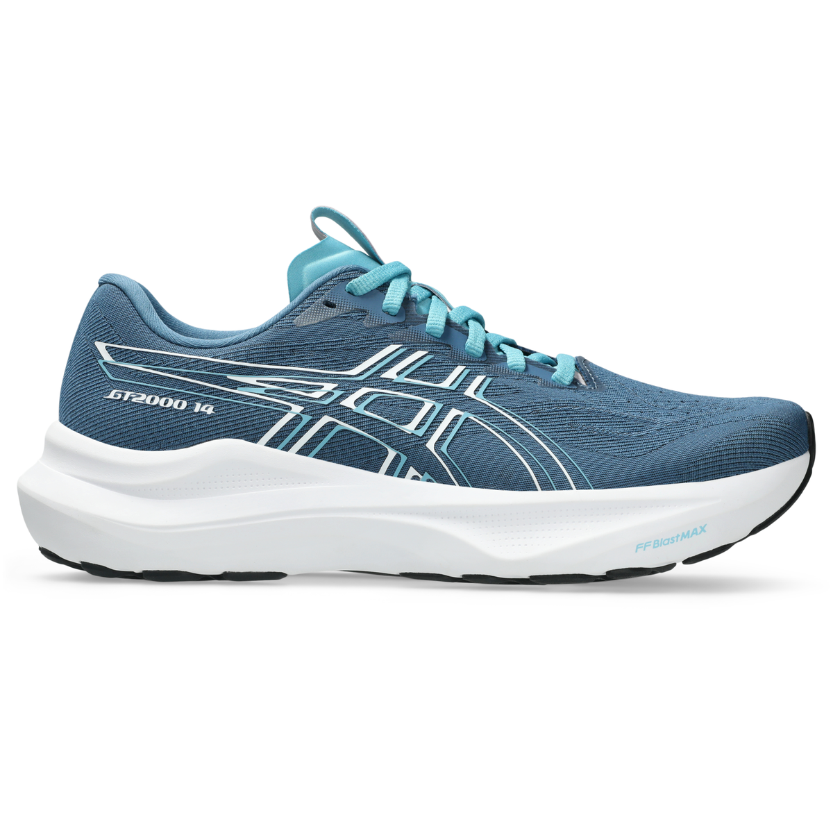 ASICS Women's Gt-2000 14 401 WinterSea/White lateral