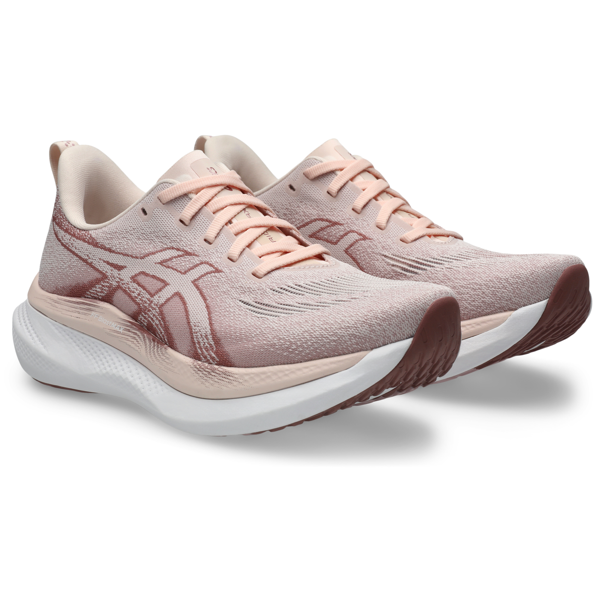 ASICS Women's GlideRide Max 2 700 PearlPink/DustyRed detail
