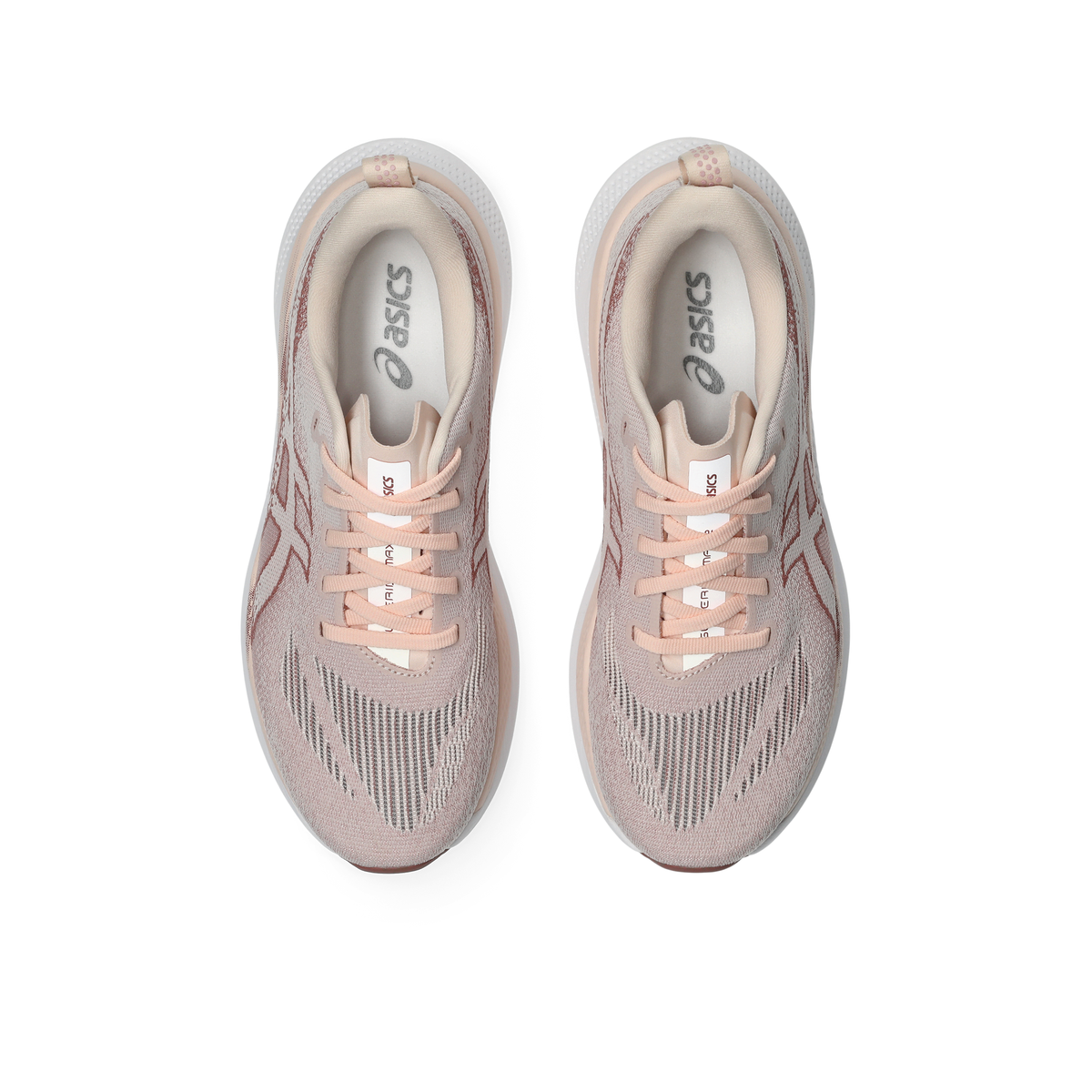 ASICS Women's GlideRide Max 2 700 PearlPink/DustyRed top