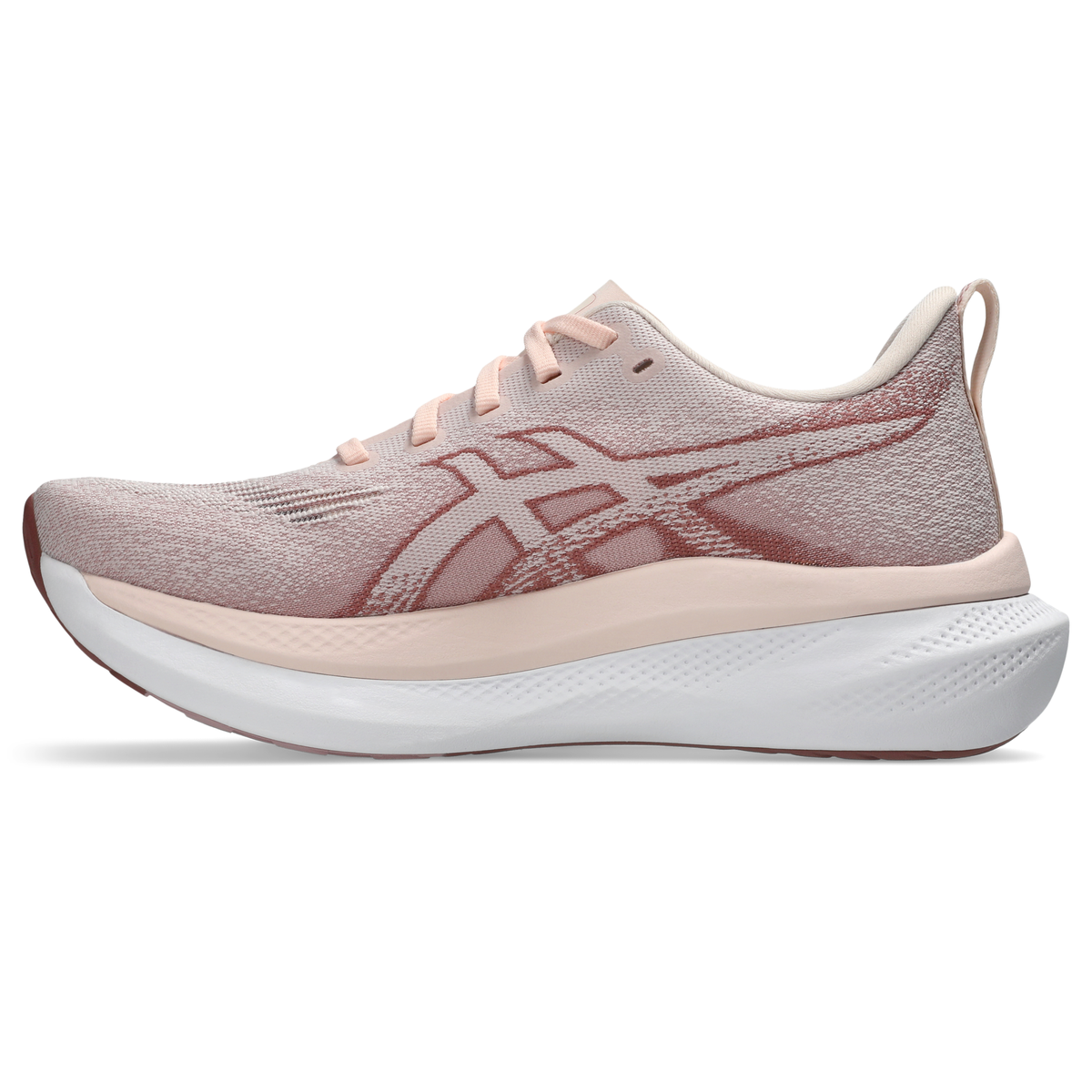 ASICS Women's GlideRide Max 2 700 PearlPink/DustyRed medial