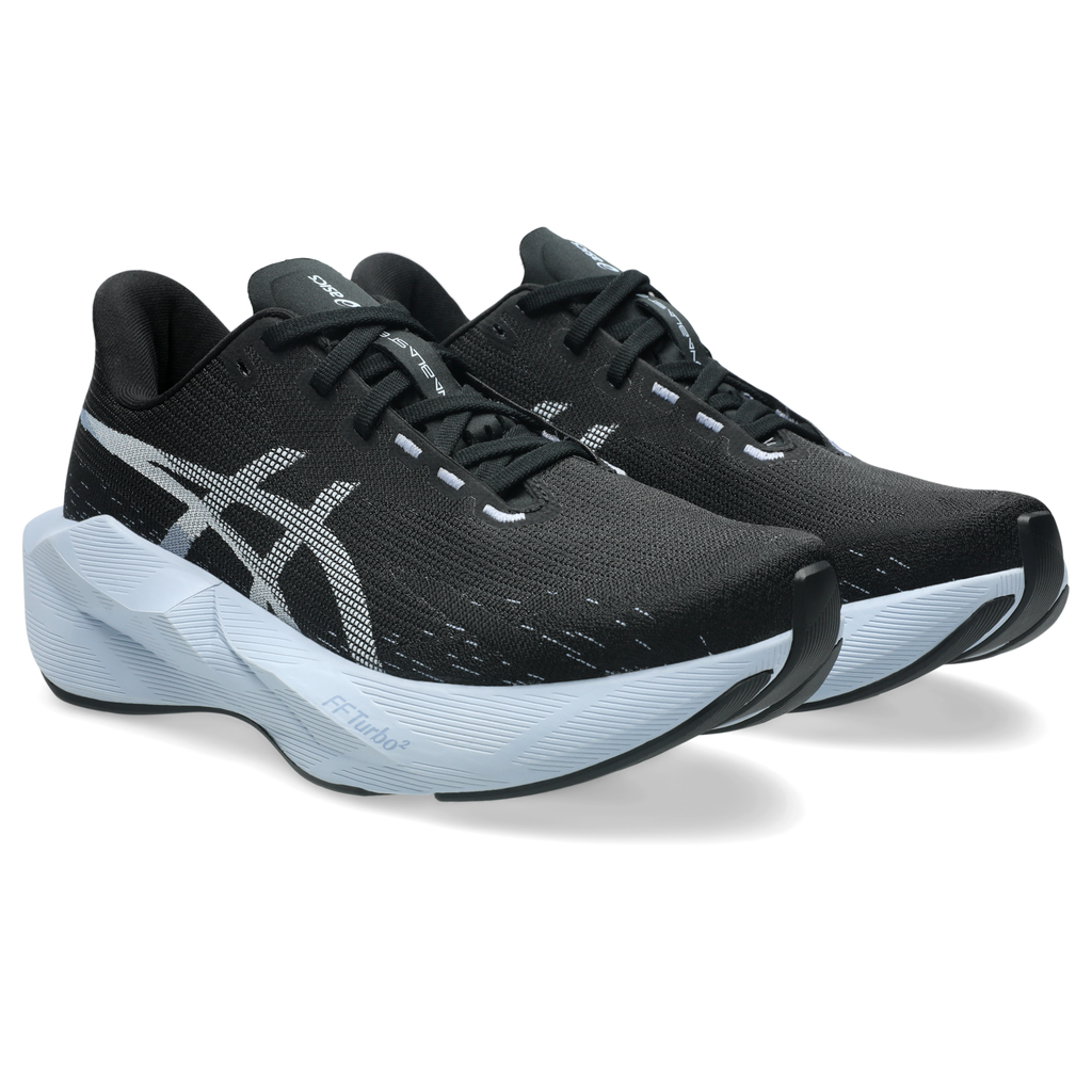ASICS Women's Novablast 6 001 Black/SolidAir detail