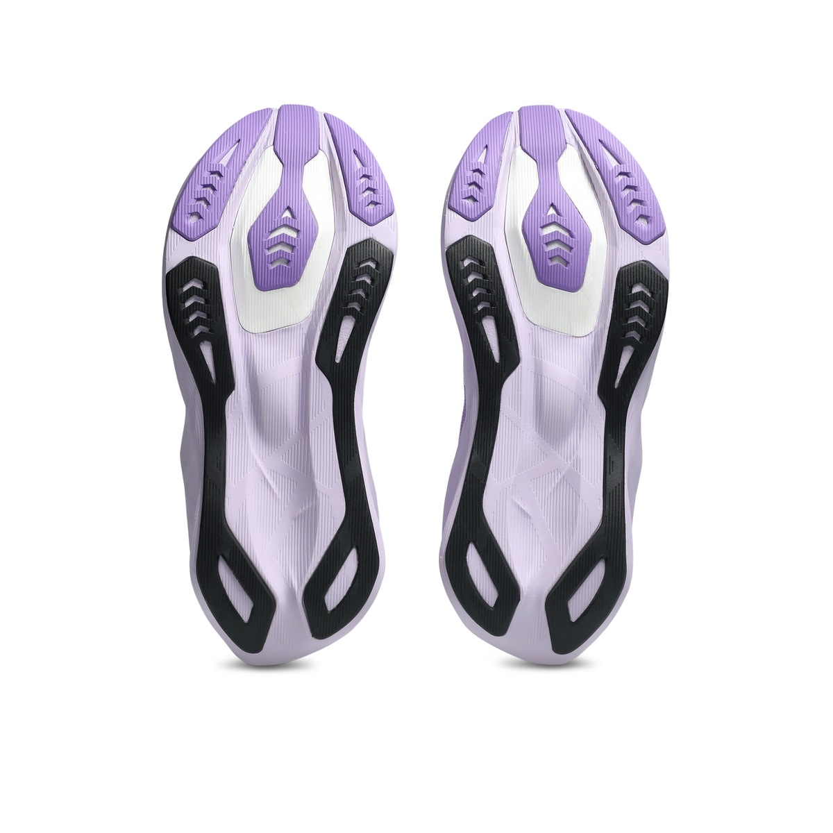 ASICS Women's Novablast 6 101 White/Murasaki outsole