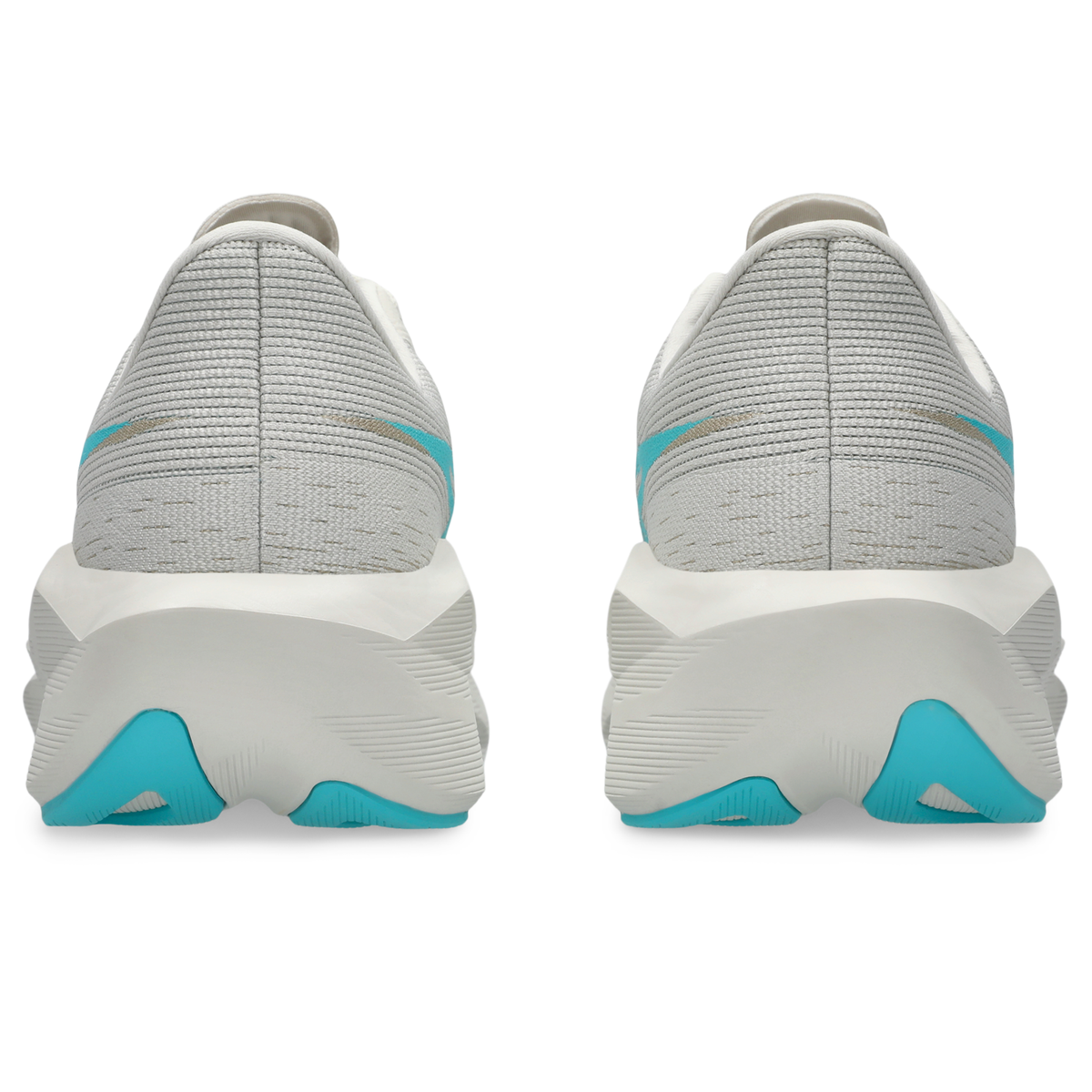 ASICS Women's Novablast 6 250 SoftOat/EnergyAqua heel