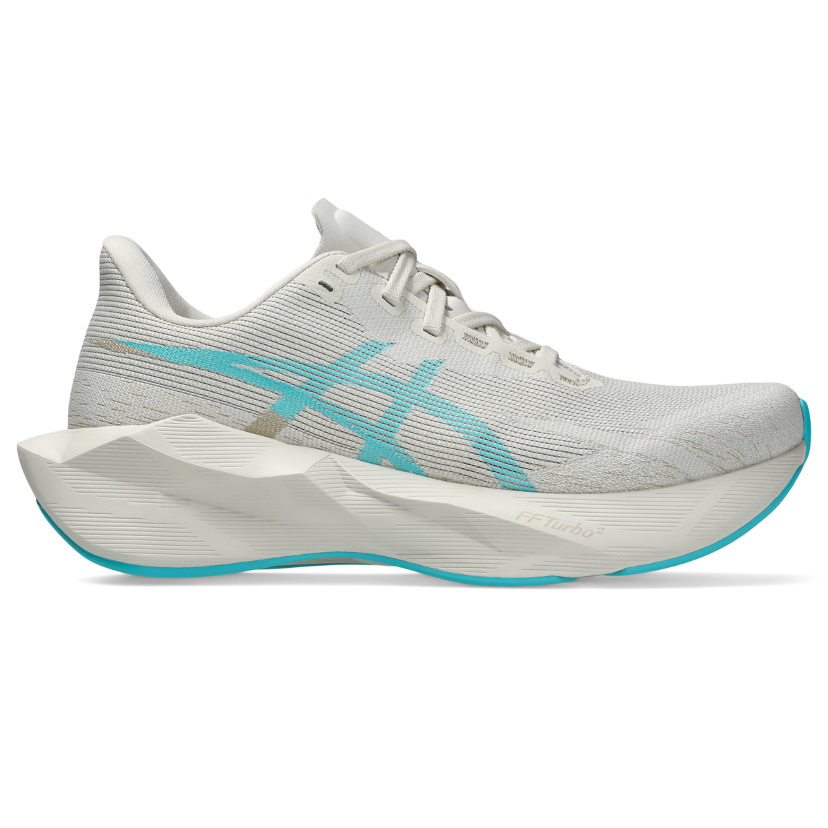 ASICS Women's Novablast 6 250 SoftOat/EnergyAqua lateral