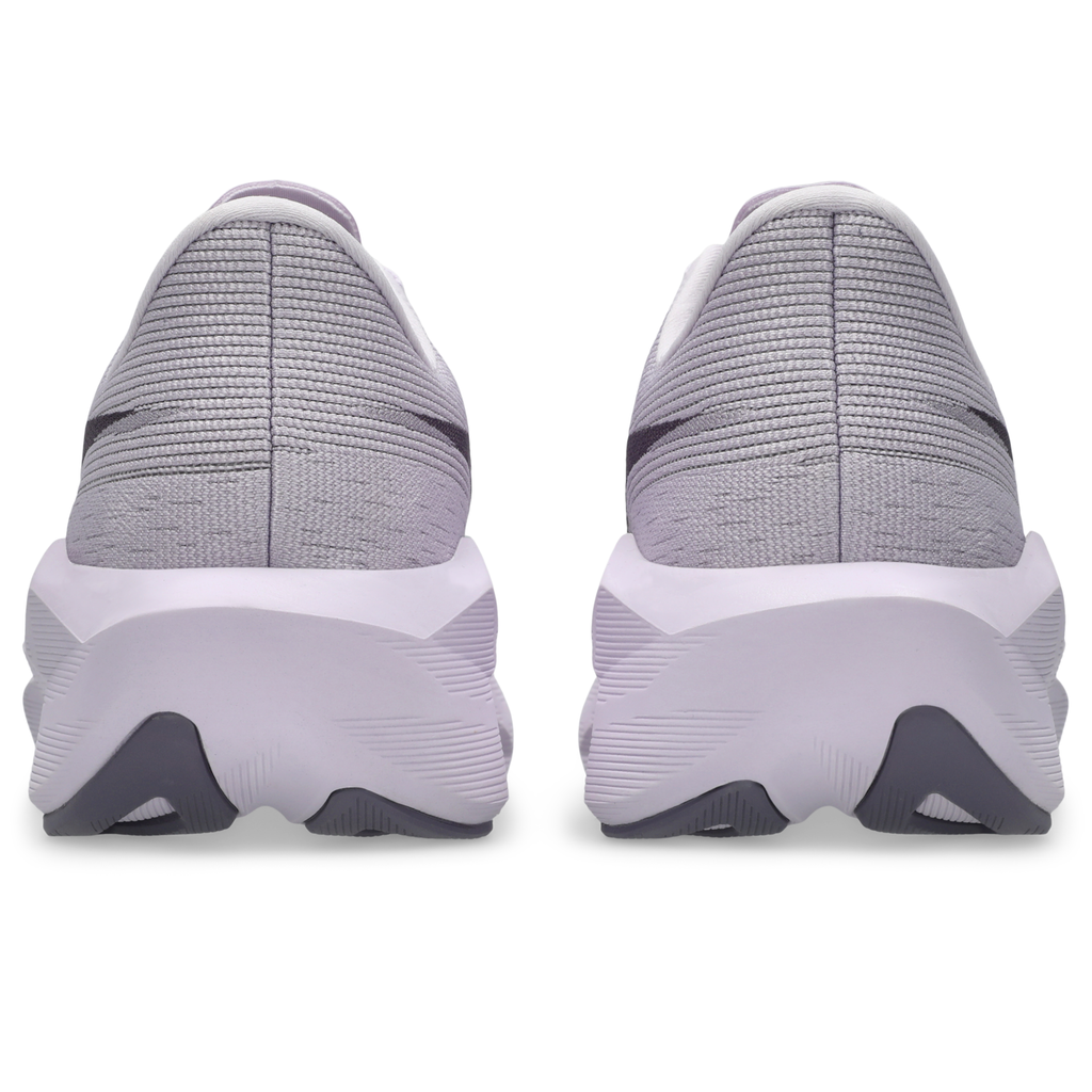 ASICS Women's Novablast 6 501 Dahlia/LavenderGrey heel