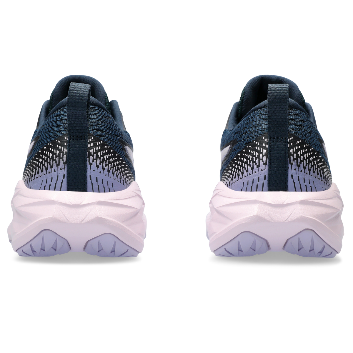 ASICS Kids' Novablast 4 401 French Blue/Cosmos heel