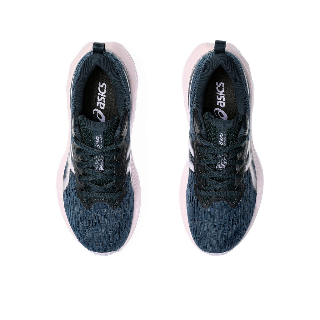 ASICS Kids' Novablast 4 401 French Blue/Cosmos top