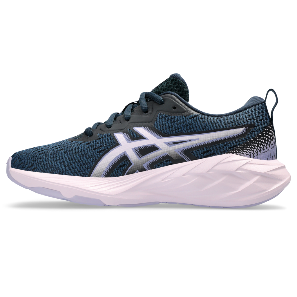 ASICS Kids' Novablast 4 401 French Blue/Cosmos medial