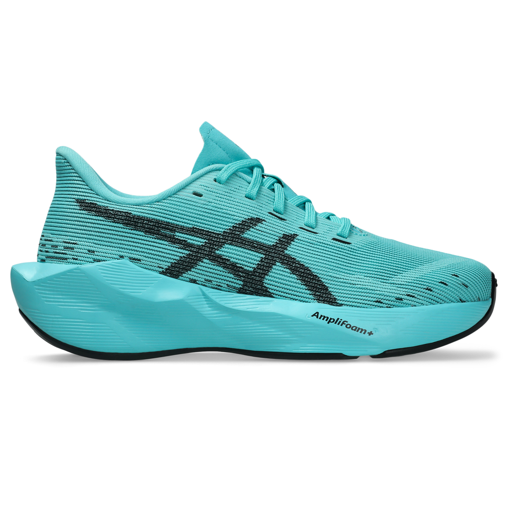 ASICS Kids' Novablast 6 400 IceMint/Black lateral