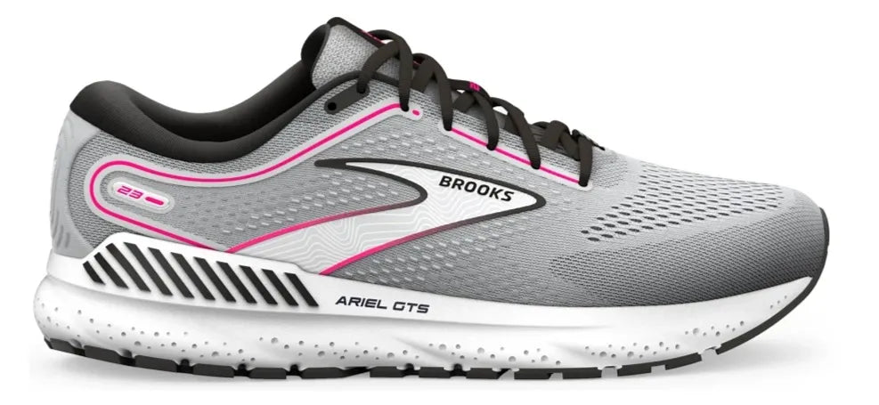 Brooks Women's Ariel GTS 23 078 Gray/Black/Pink