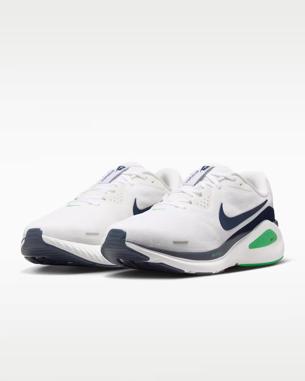 Nike Men's Structure 26 108 White/MidnightNavyGreenSpark