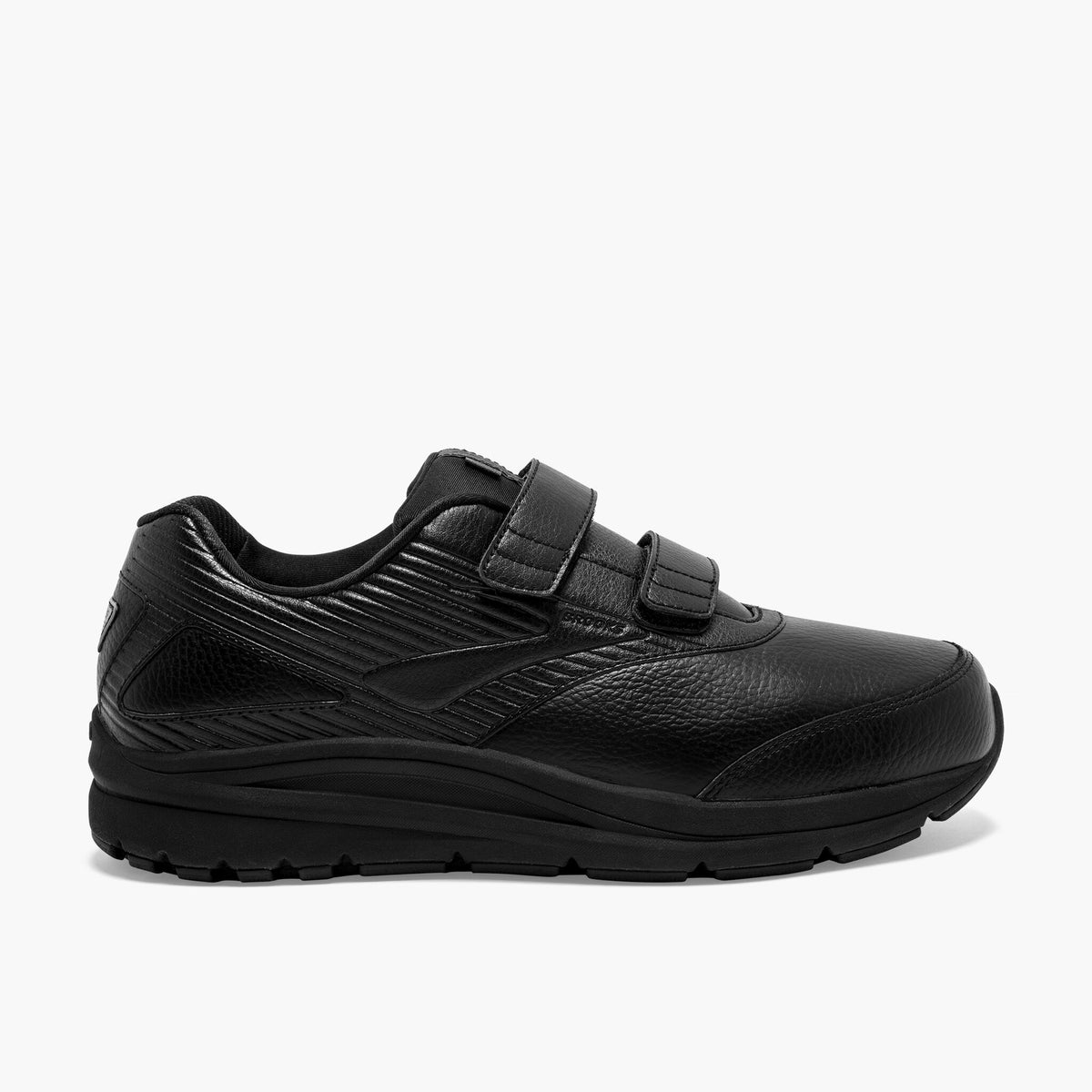 Brooks Men's Addiction Walker Velcro Wide 072 Black lateral