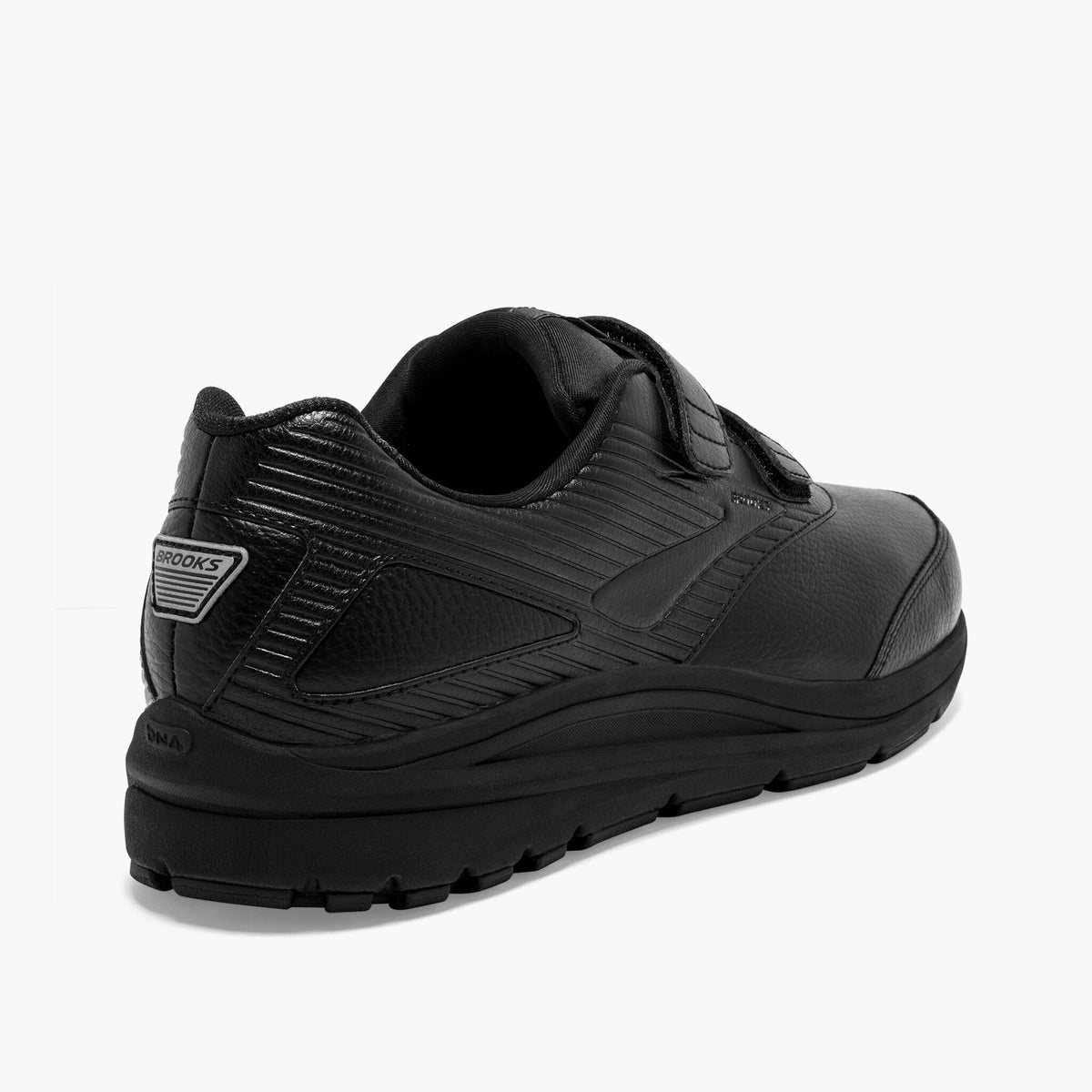 Brooks Men's Addiction Walker Velcro Wide 072 Black heel