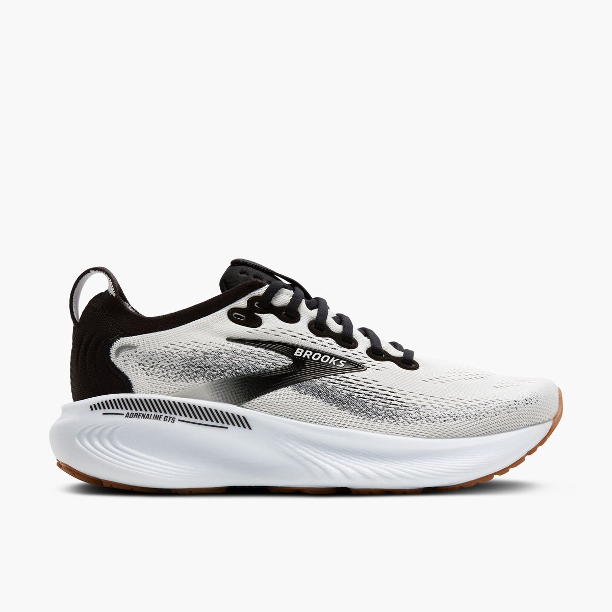 Brooks Men's Adrenaline GTS 25 189 White/Black/White lateral