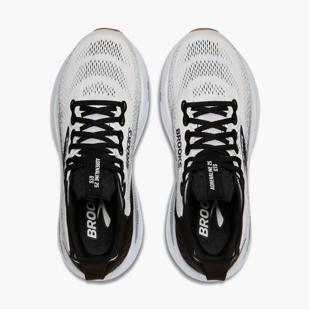 Brooks Men's Adrenaline GTS 25 189 White/Black/White top