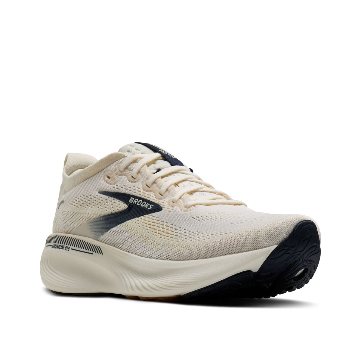 Brooks Men's Adrenaline GTS 25 272 ArcticWolf/Rutabaga/Navy pair angle