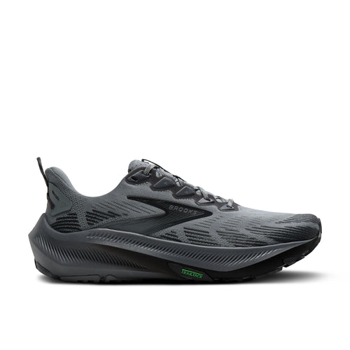Brooks Men's Ghost Trail 004 Gray/Gray/BlackenedPearl lateral