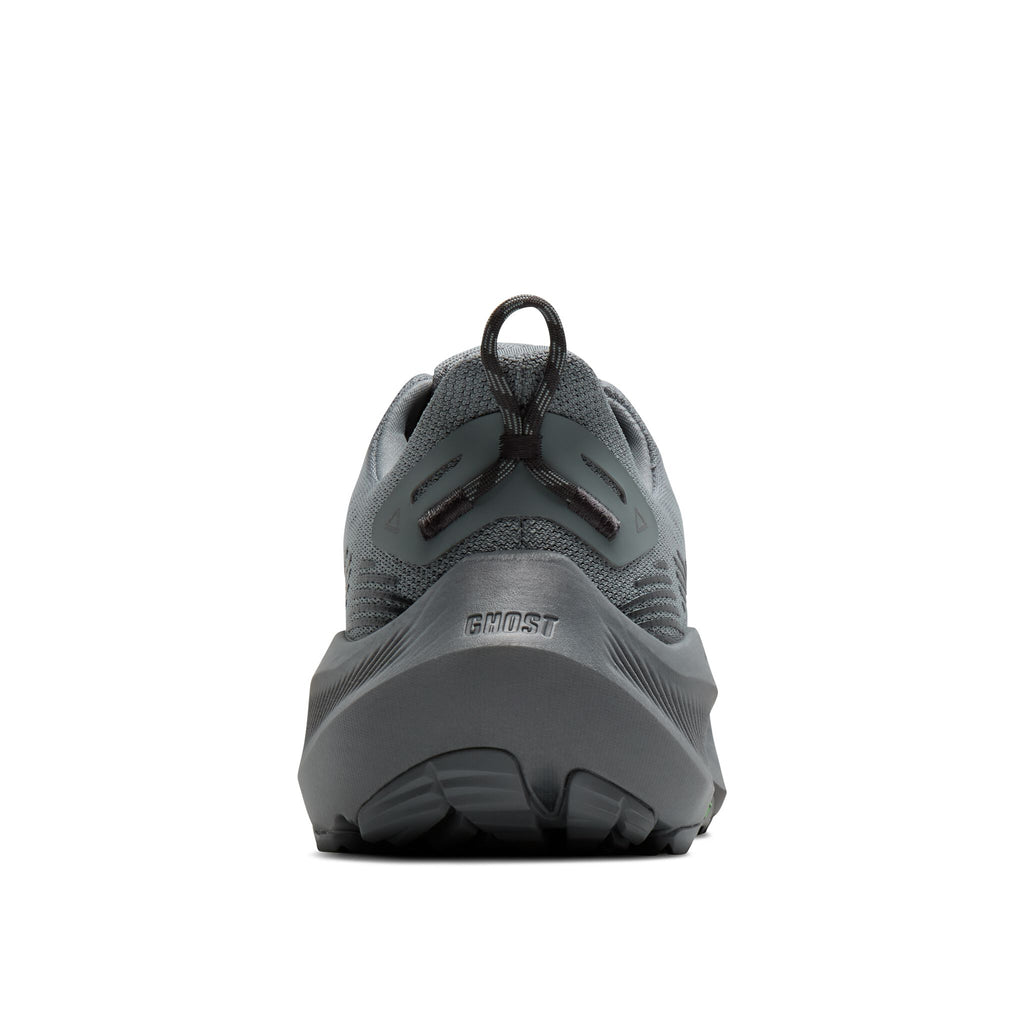 Brooks Men's Ghost Trail 004 Gray/Gray/BlackenedPearl heel