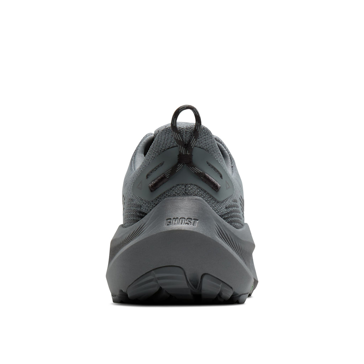 Brooks Men's Ghost Trail 004 Gray/Gray/BlackenedPearl heel